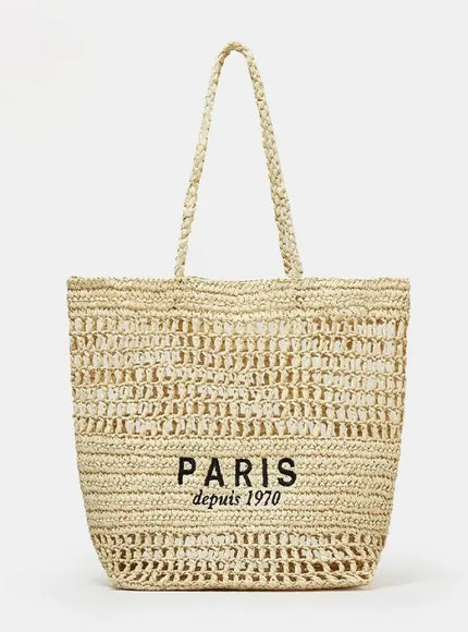 Women's Crossbody – Hand-woven Shoulder Letter