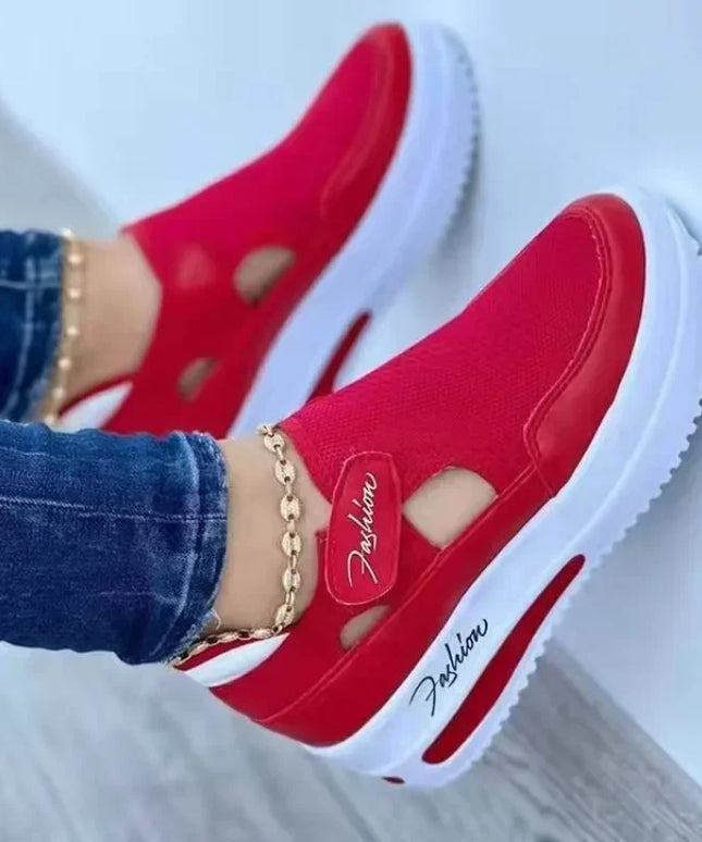 Sneakers Women Shoes Woman Tennis Shoes Canvas Shoe Female Casual Shoes Ladies Sport Shoes Platform Sneaker Hollow Out Shoes