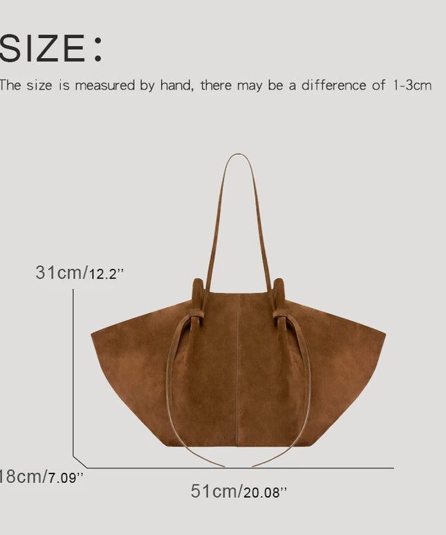 Custom Name Initials Large Capacity Faux Suede Tote Bags For Women Luxury Designer Handbags Purses 2024 New In Underarm Shoulder