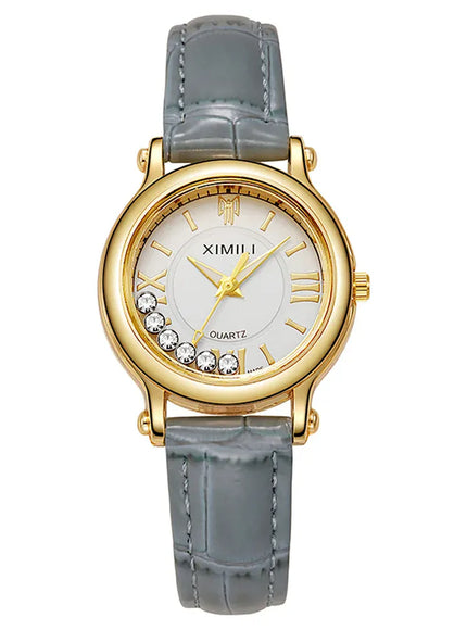 KissICON Grey 💋 UTHAI Womens Ball Watch - Smart Fashion