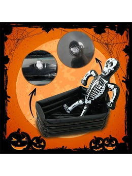 Halloween Decoration Skull Ice Bucket Halloween Party Supplies Beverage Bucket Halloween Decorations Storage Bucket Ice Trough