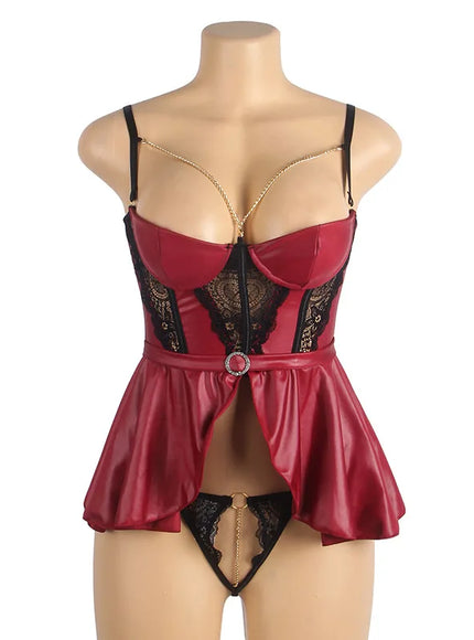 Plus size women sexy lingerie nightgowns and sleepshirts babydoll chemise from M-5XL