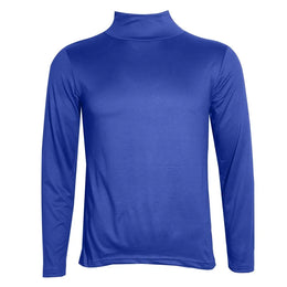 1/2pcs Autumn  Winter Men's High Neck T-shirt Slim Fit Fashion High Elastic Long Sleeve Casual Breathable Apparel Pullover