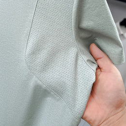 Luxury Men Summer New Short-Sleeved Polo Shirt Lapel Button Solid Color Letter Print Comfortable Ventilate Fashion Men'sClothing