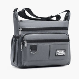 Mens Crossbody Bag Single Shoulder Bags Big Capacity Multi-Pockets Storage Bag Fashion Handbag Business Crossbody Bags