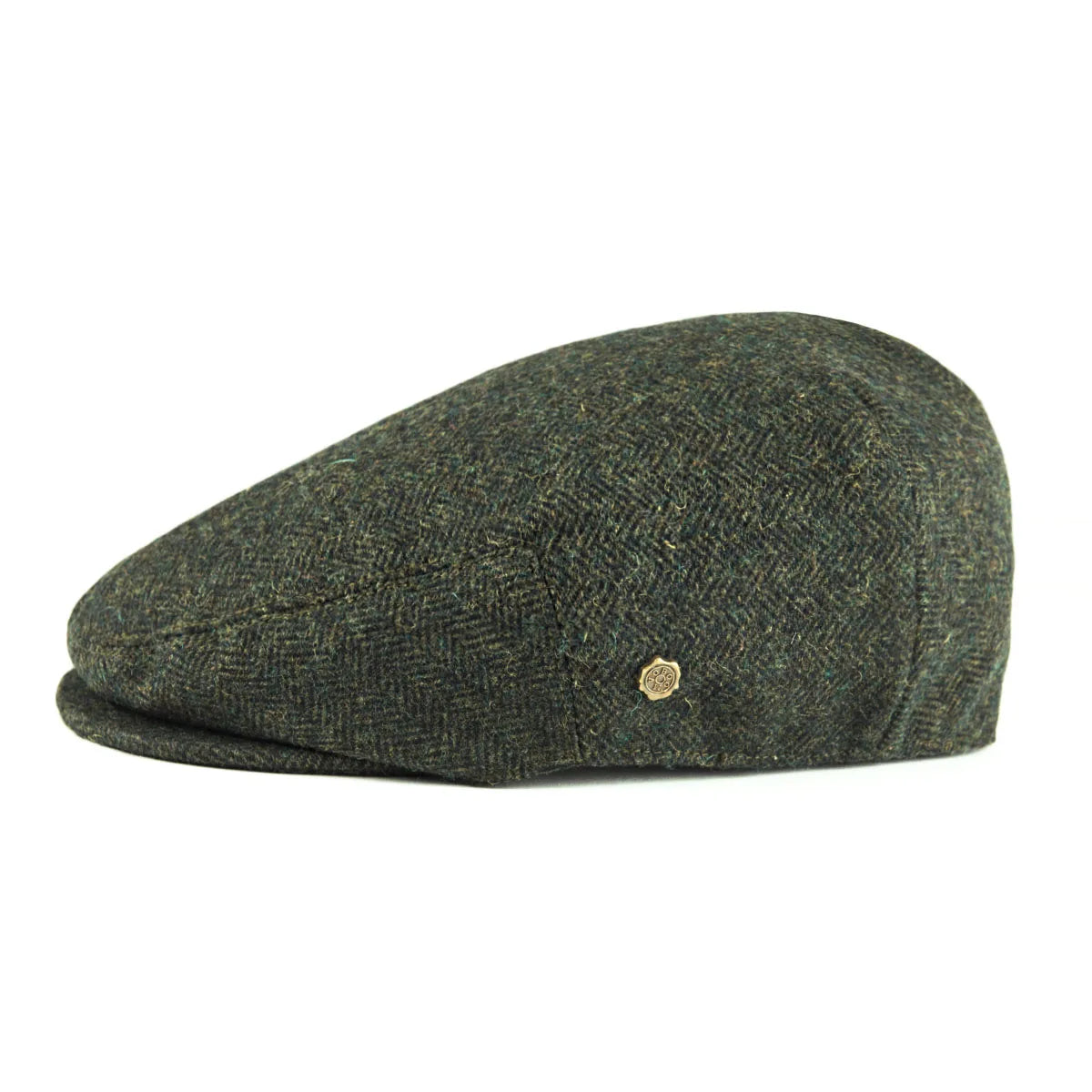 VOBOOM Wool Tweed Herringbone Irish Cap Men Women Beret Cabbie Driver Hat Newsboy Caps Golf Ivy Flat Hats Green Navy Black