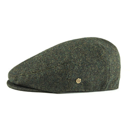 VOBOOM Wool Tweed Herringbone Irish Cap Men Women Beret Cabbie Driver Hat Newsboy Caps Golf Ivy Flat Hats Green Navy Black