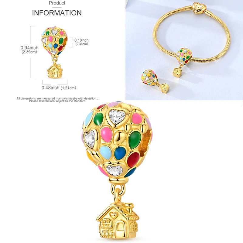 925 Sterling Silver Tree of Life Bead Luminous Firefly Dangle Butterfly Charms Fit Original Bracelet DIY Jewelry Gift for Women
