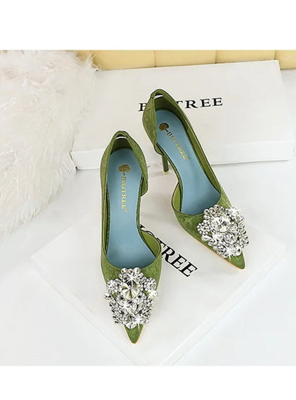 Fashion Spring Banquet Women's Shoes Thin Heels High