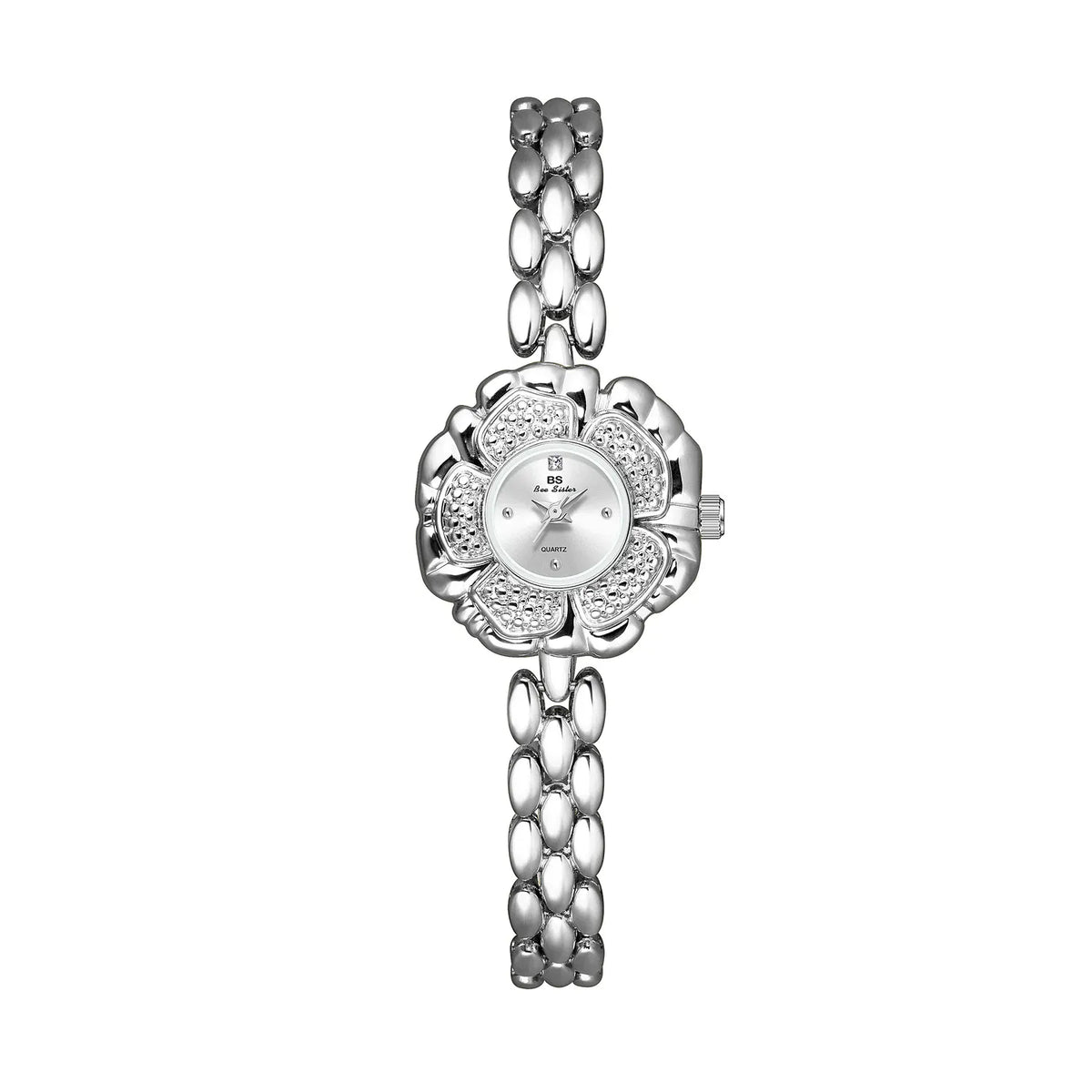 KissICON Silver KissIcon UTHAI Womens Watch Camellia Gold - Waterproof