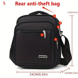 Shoulder Bag Men's Messenger Bag Men's Bags Men's Backpack Men's Handbag Men's Cash Collecting Bag Business LeisureLargeCapacity
