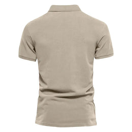 Men Polo Shirt Short Sleeve Breathable Soft Regular Fit Casual Business Golf Summer Daily Work Outdoor Lightweight Basic Tops