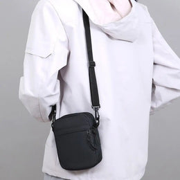 Mens Small Crossbody Sling Bag Chest Bag  Casual Utility Chest Phone Bag Water Resistant Fanny Pack for Running Travel Workout