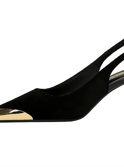 Elegant Women Green High Heel Velvet Pumps Wedding