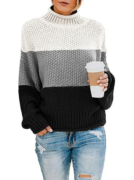 Women's S-3XL Plus  Size New sweater knitted sweater  foreign trade women's clothing plus size women clothing  plus size