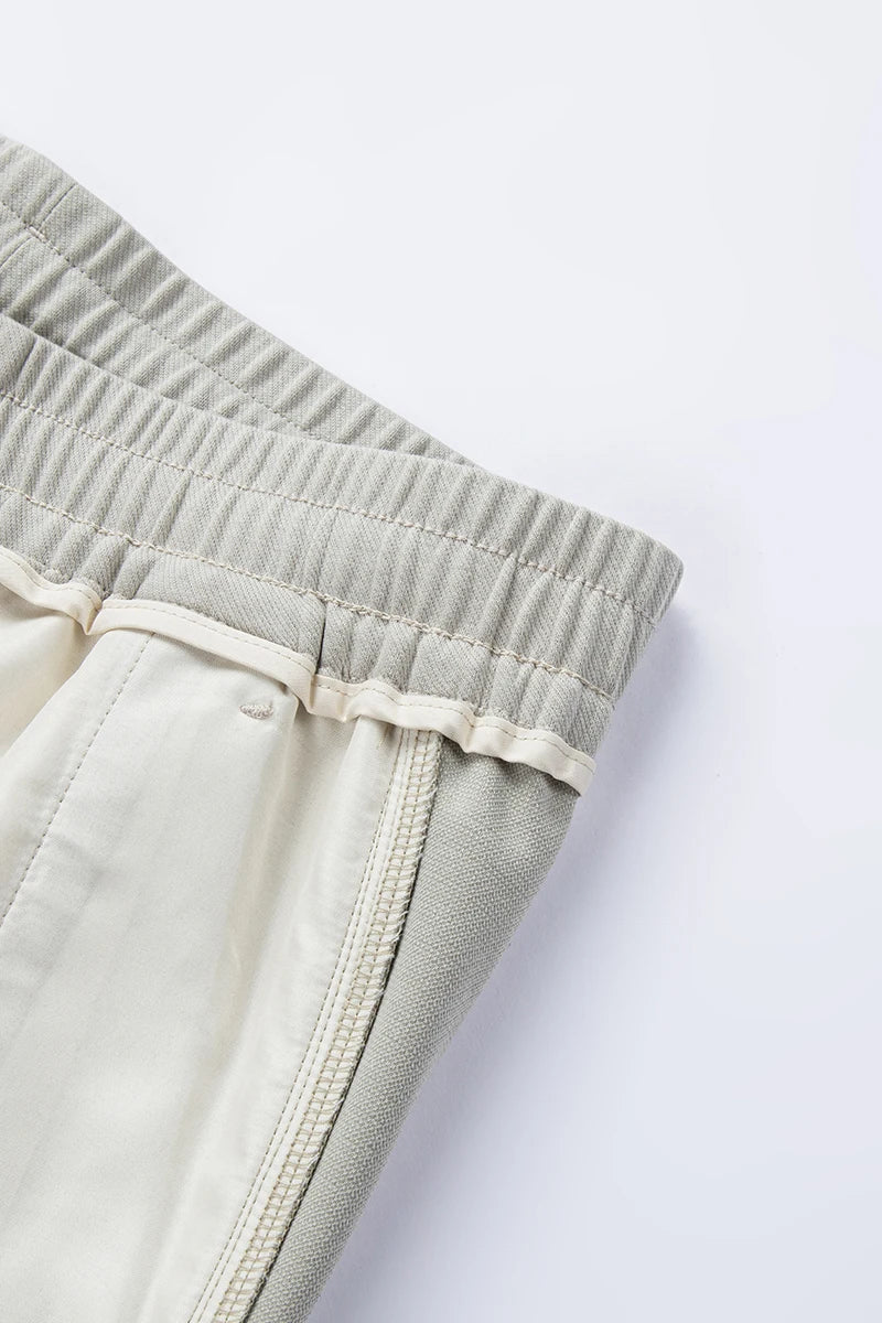 Lyocell Cotton Men's Casual Pants Breathable Straight Leg Loose Fit Elastic Waist Ice Silk Quick Dry Trousers Spring Summer 2026