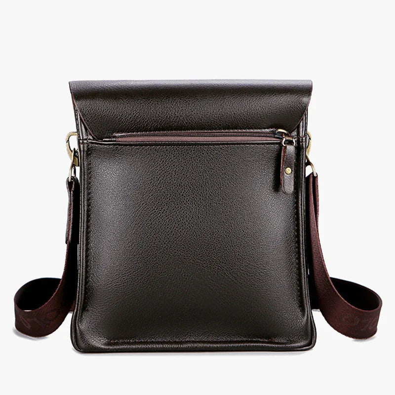 Men's Trendy Inclined Shoulder Bag Leisure Business Single Shoulder Polo Vertical Bag
