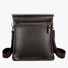 Men's Trendy Inclined Shoulder Bag Leisure Business Single Shoulder Polo Vertical Bag