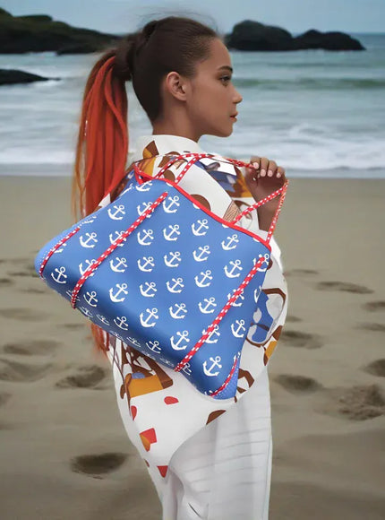 Diving Material Women's Shoulder Blue Beach Small