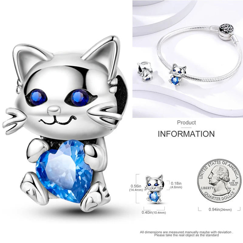 925 Sterling Silver Tree of Life Bead Luminous Firefly Dangle Butterfly Charms Fit Original Bracelet DIY Jewelry Gift for Women