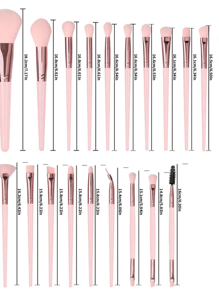KissICON Maange 42PC Multifunction Makeup Kit With 20 Brushes