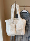 white winter bag / (30cm<Max Length<50cm) / CHINA