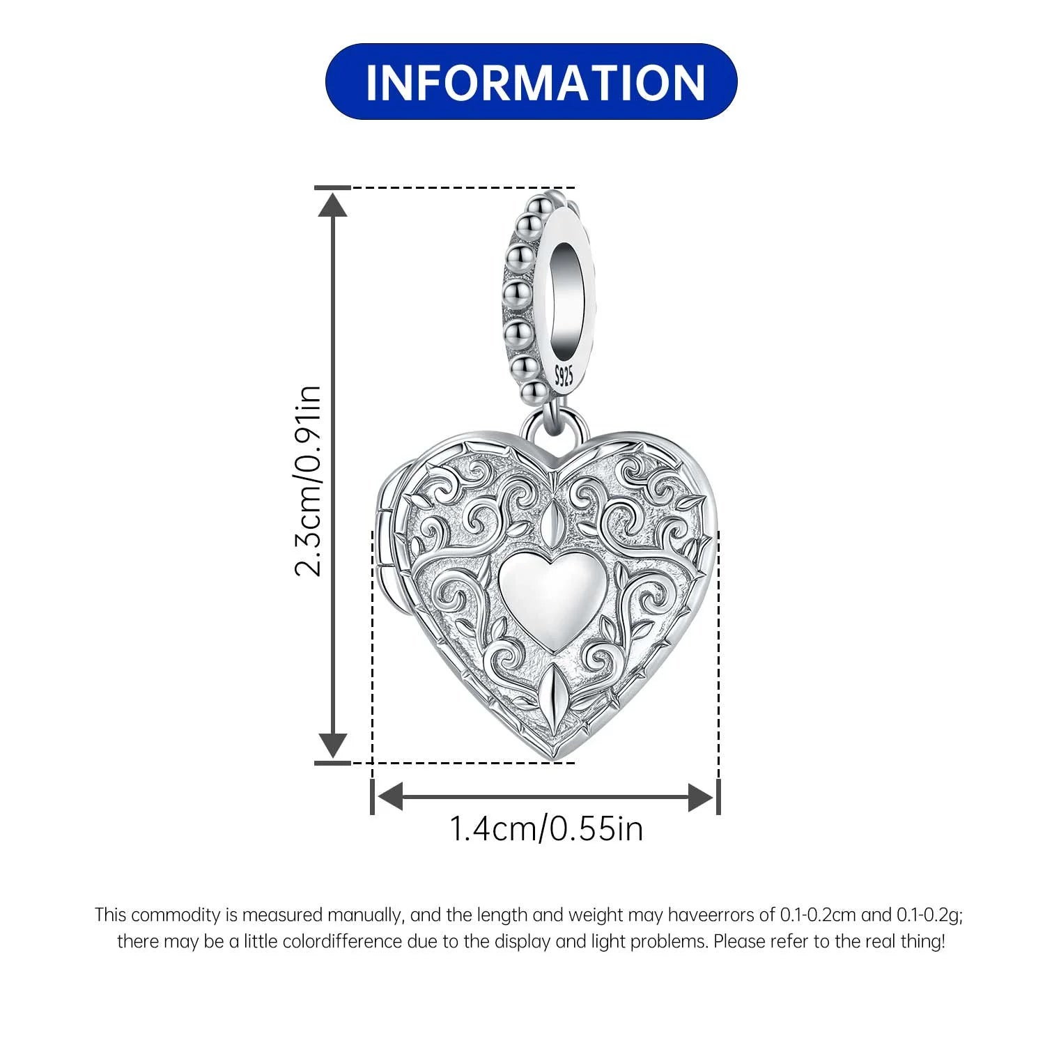 Original Charms Beads 925 Sterling Silver Zircon LOVE Winged Protect Heart Pendant For DIY Necklace Bracelet Fine Jewellery Gift