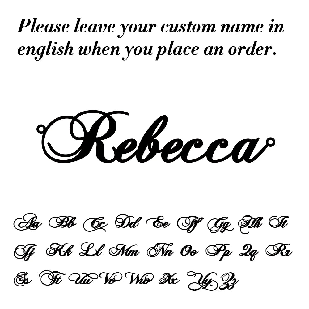 Letter Text Custom Name Bracelet For Women Men Personalized Gold Color Anklet Family Gift Stainless Steel Chain Pendant Jewelry