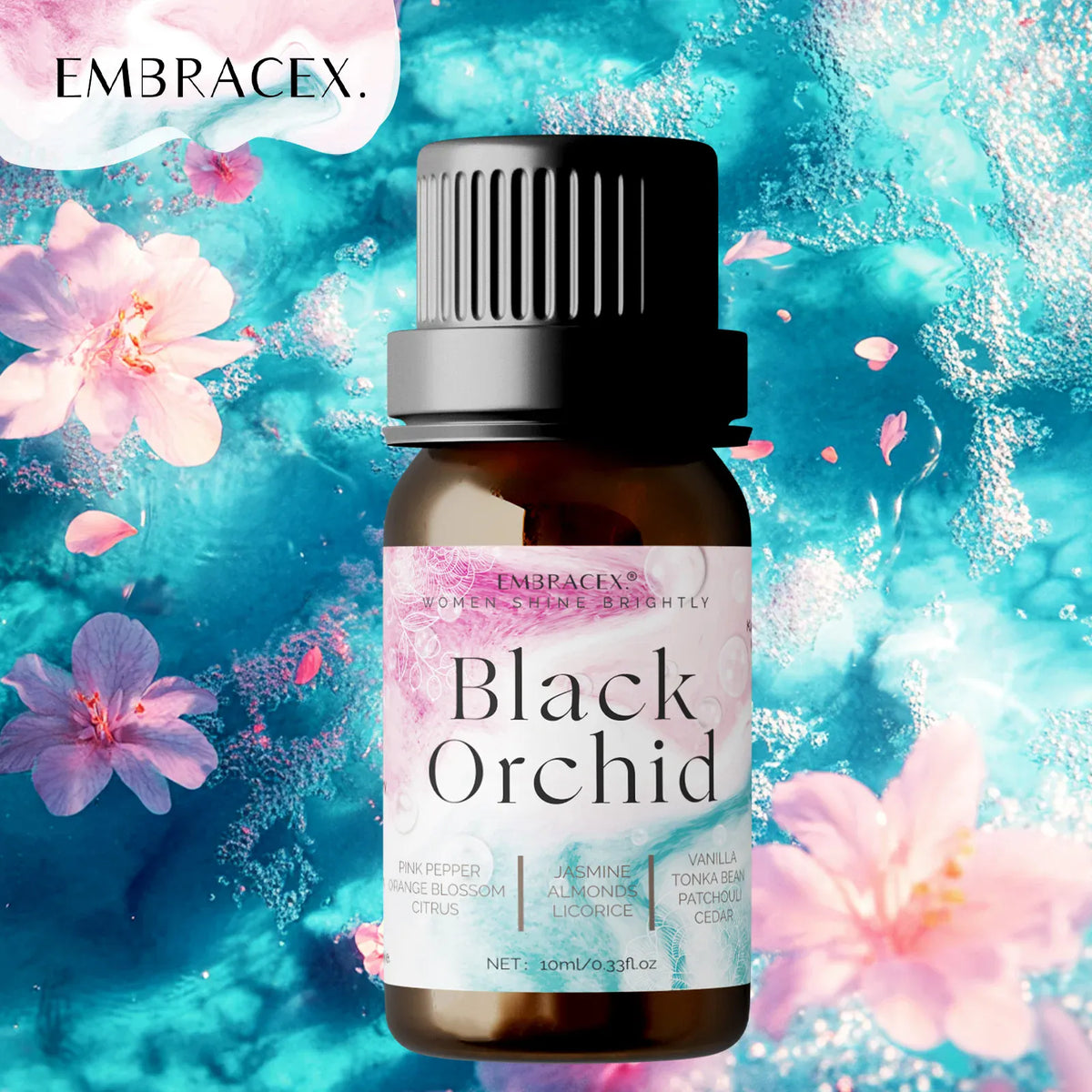KissICON Black orchid / Gift / Women essential oils [KissIcon] 6PC 10ML Women Oils Gift Set -