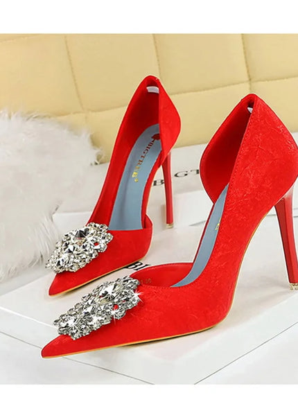 Fashion Spring Banquet Women's Shoes Thin Heels High