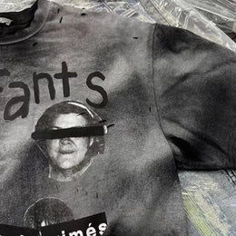 Summer Cotton Men T Shirts Women Unisex Streetwear Tee Vintage Casual Bundled Printed Tshirts