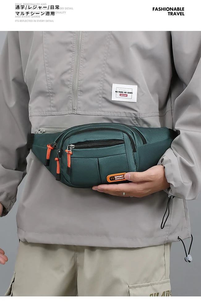 Mobile Waist Bag For Both Men And Women Multifunctional Large Capacity Anti Splash Business Wear-resistant Construction Site