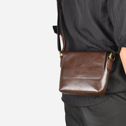 Mendy Mens Bags Cross Bag Shoulder Bag Men Bags Genuine Leather Crossbody Bags Small Sling Bag Designer Luxury Bag High End New