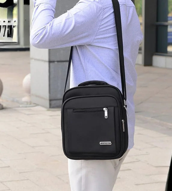 Shoulder Bag Men's Messenger Bag Men's Bags Men's Backpack Men's Handbag Men's Cash Collecting Bag Business LeisureLargeCapacity