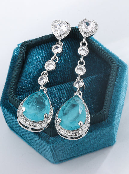 KissIcon 925 Silver Plated Parai Baru Tassel Earrings - Fab