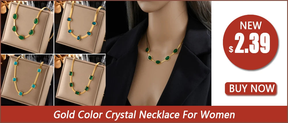DIEYURO 316L Stainless Steel Gold Silver Color Twist Knot Necklace Bracelets For Womens Girl New Fashion Non-fading Jewelry Set