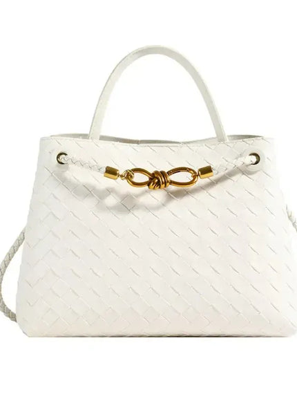 Women's Fashionable Elegant Woven Texture Shoulder Crossbody