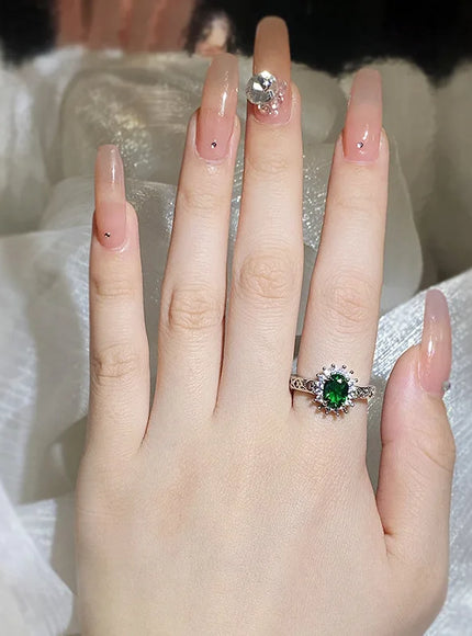 Exquisite 925 Silver Plated Ring for Women's Party Jewelry Shiny AAAA Zircon Ring Wedding Bridal Jewelry Engagement Ring