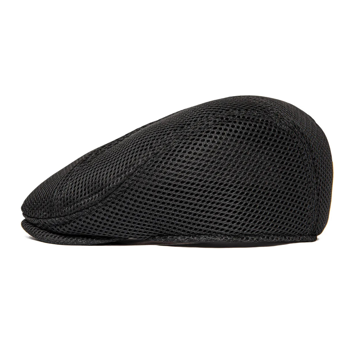 FEINION Men Breathable Mesh Hollow Berets Hat Retro Sun Hats Painter Caps Convenient Spring Summer Ivy Cap Quick-drying Newsboy