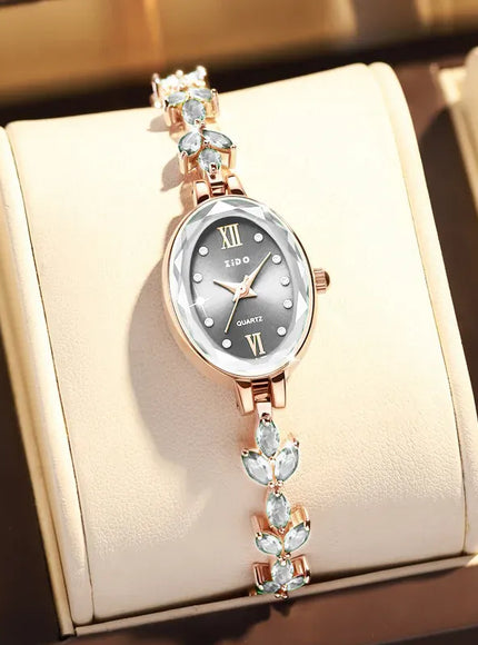 KissIcon UTHAI V22 Womens Watch Diamond Inlaid -