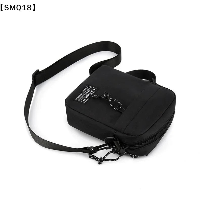 Men's Bag, Available In Single Shoulder Or Cross-body Design, Suitable For Daily Use During School. Made Of Nylon Material【SMQ】