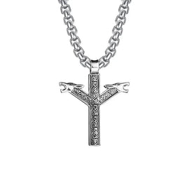 Premium Cross Necklace for Women 18k Gold Plated Trendy Gold Cross Pendant Chain for Girls Crucifix Necklace for Women Girls