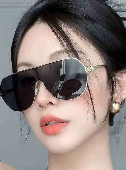 Oversized Snake Steampunk Sunglasses