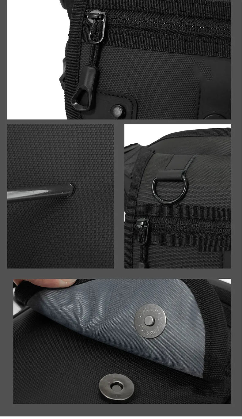 Men's Waist Bag Leg Bag Utility Belt Pack Pouch Male Hip Motorcycle Riding Leggings Thigh Bags Fanny Pack Cycling Shoulder Bag