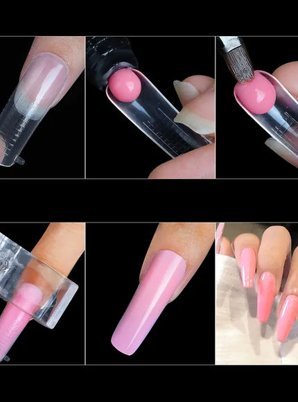 [KissIcon] Extension False Nails - Full Cover Acrylic