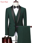 Green 3pcs Set / XXXL