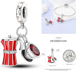 925 Sterling Silver Tree of Life Bead Luminous Firefly Dangle Butterfly Charms Fit Original Bracelet DIY Jewelry Gift for Women