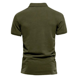 Men Polo Shirt Short Sleeve Breathable Soft Regular Fit Casual Business Golf Summer Daily Work Outdoor Lightweight Basic Tops