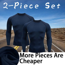 Men Workout Long Sleeve T- shirt Spring Autumn Gym Running Sport Men's T-shirts Fitness Sportswear Outdoor Tops For Men Clothes
