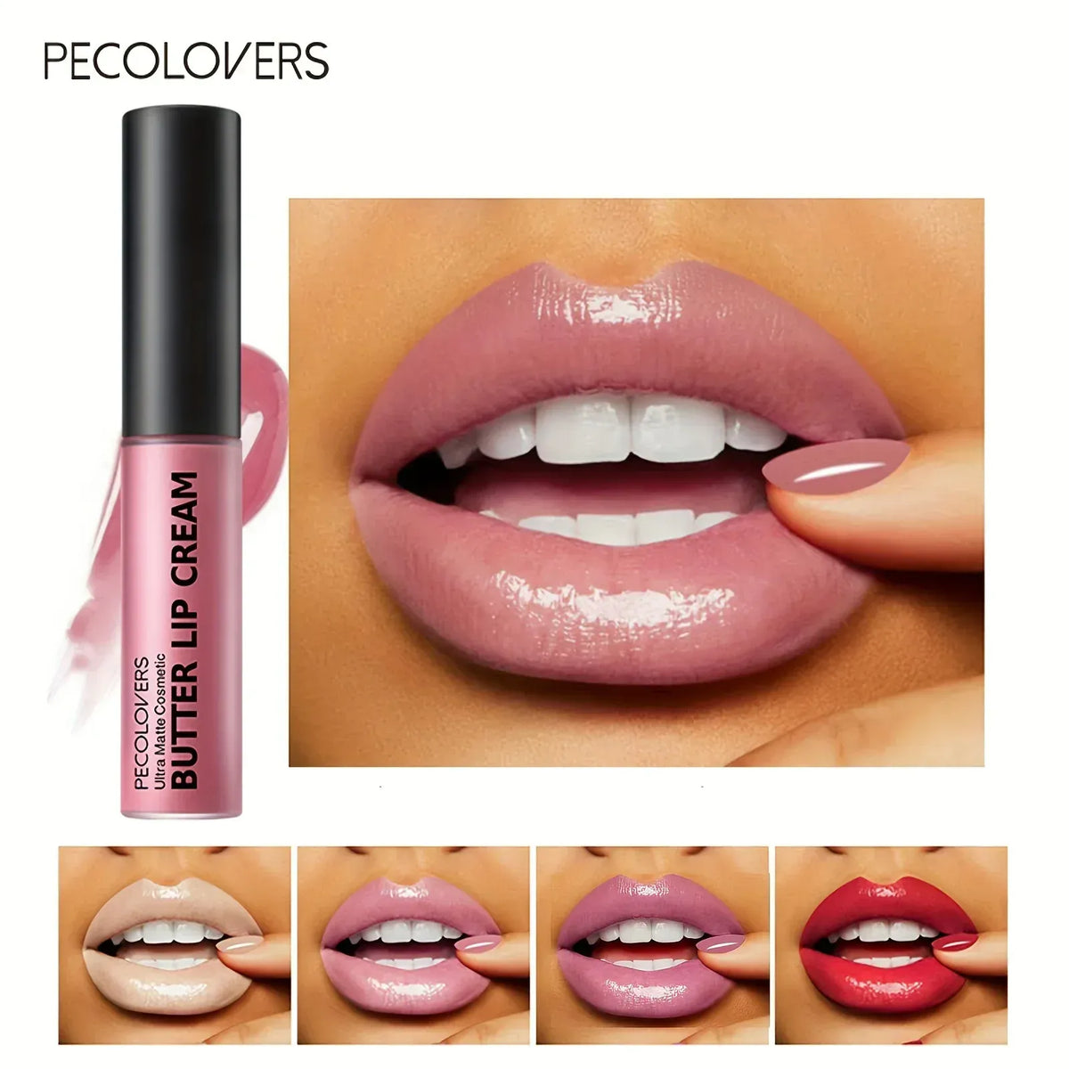 KissICON 💋 Butter Gloss Non Sticky Lip Gloss Nude